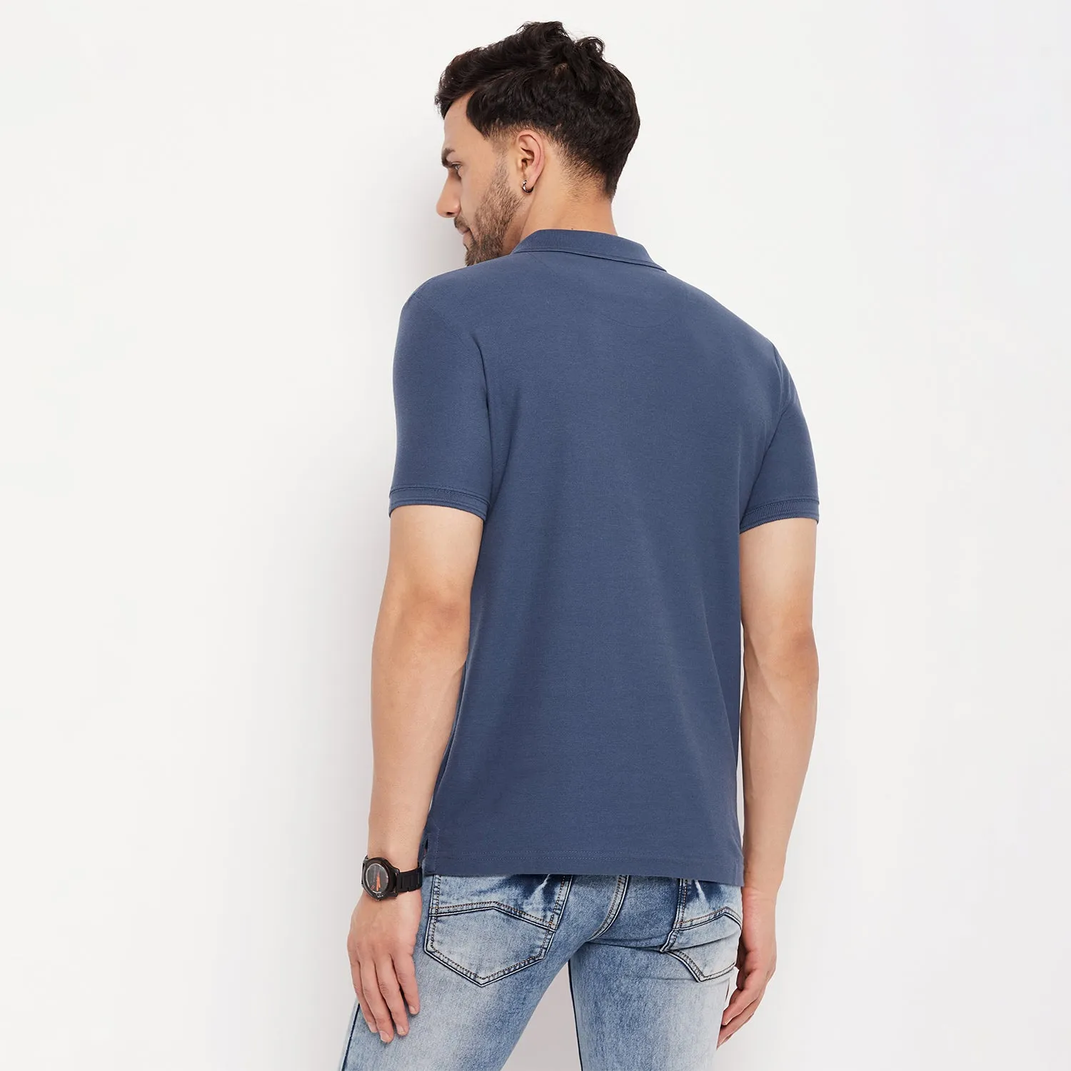 Duke Stardust Men Half Sleeve Cotton T-shirt (ONSD21T)