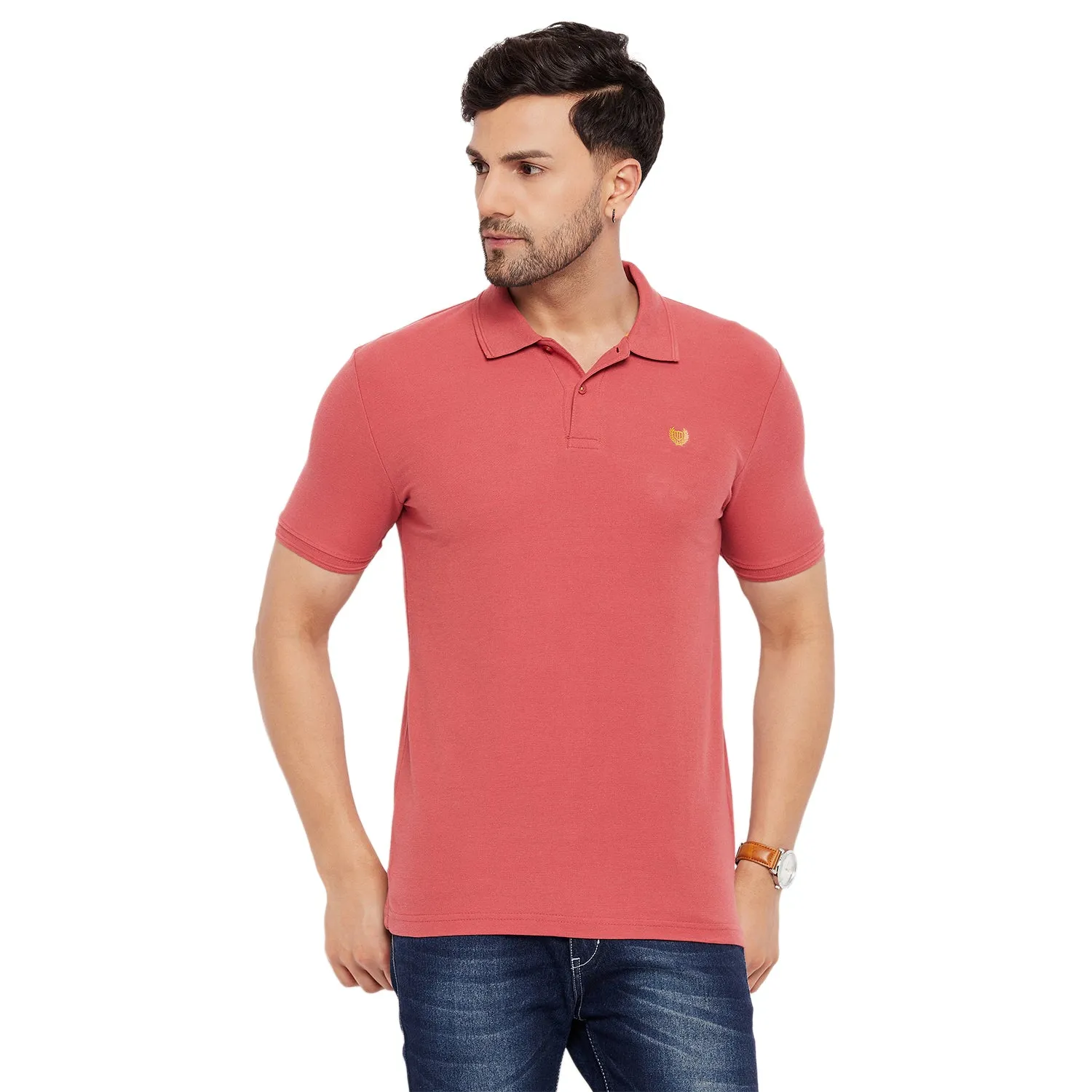 Duke Stardust Men Half Sleeve Cotton T-shirt (ONSD21T)