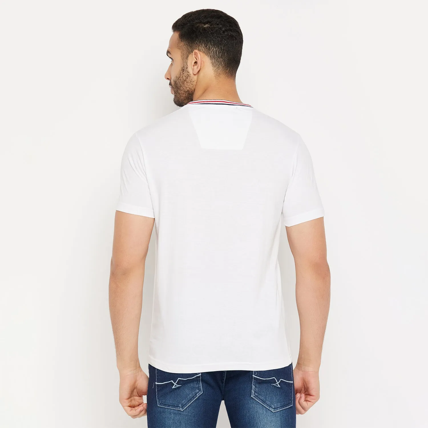 Duke Stardust Men Half Sleeve Cotton Tshirt (4001)