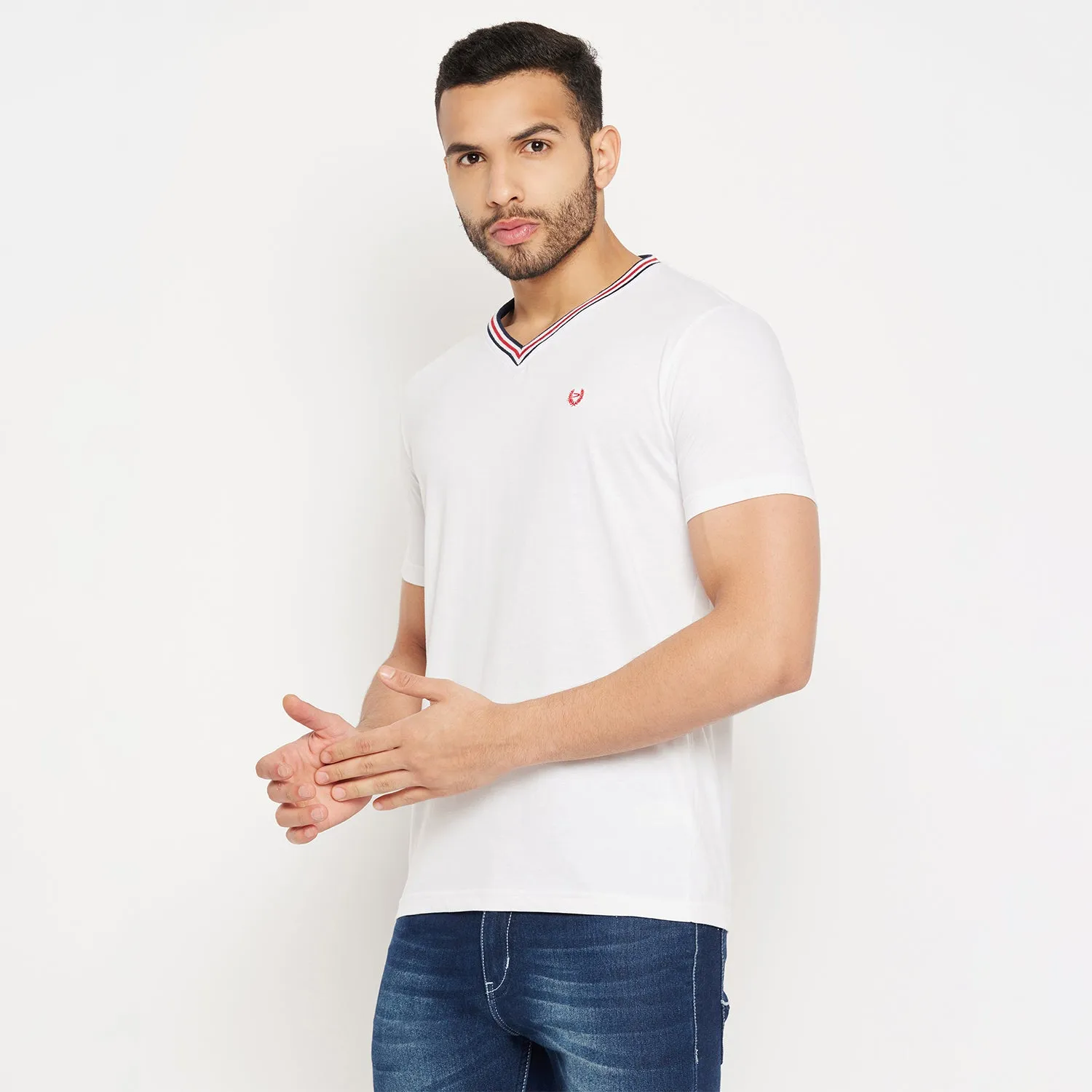 Duke Stardust Men Half Sleeve Cotton Tshirt (4001)