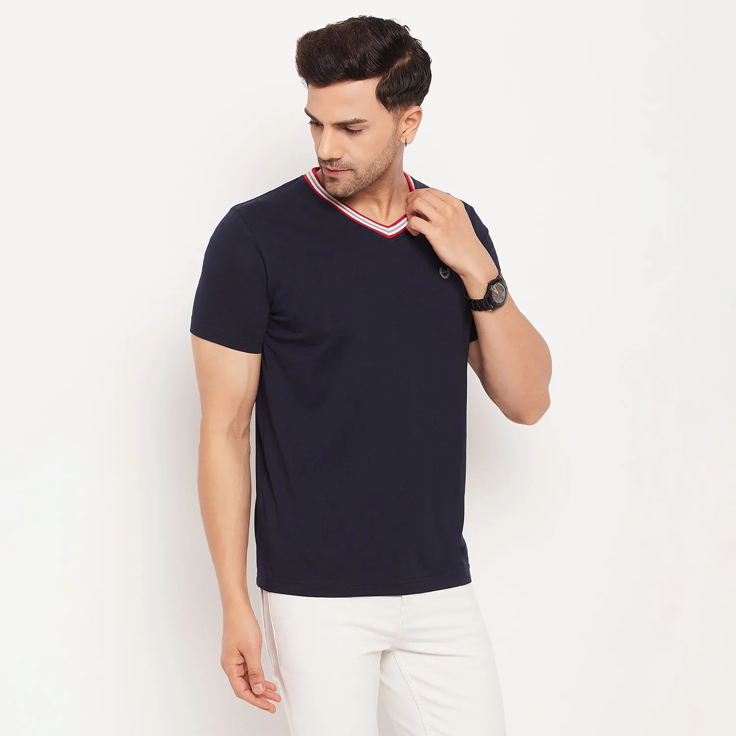Duke Stardust Men Half Sleeve Cotton Tshirt (4001)