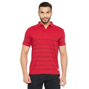 Duke Stardust Men Half Sleeve Polo Neck Cotton T-shirt (4389)
