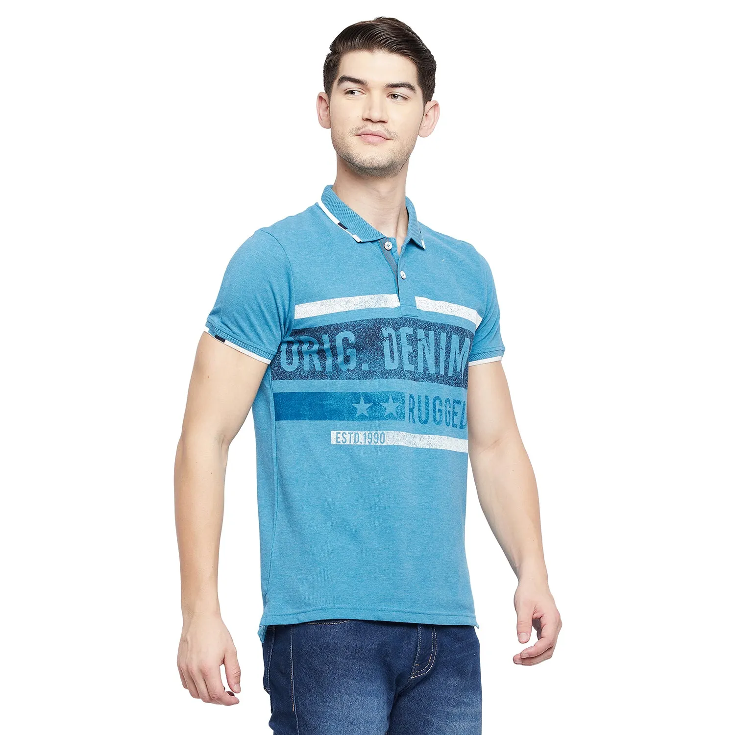Duke Stardust Men Half Sleeve T.Shirt (LQSD4123)