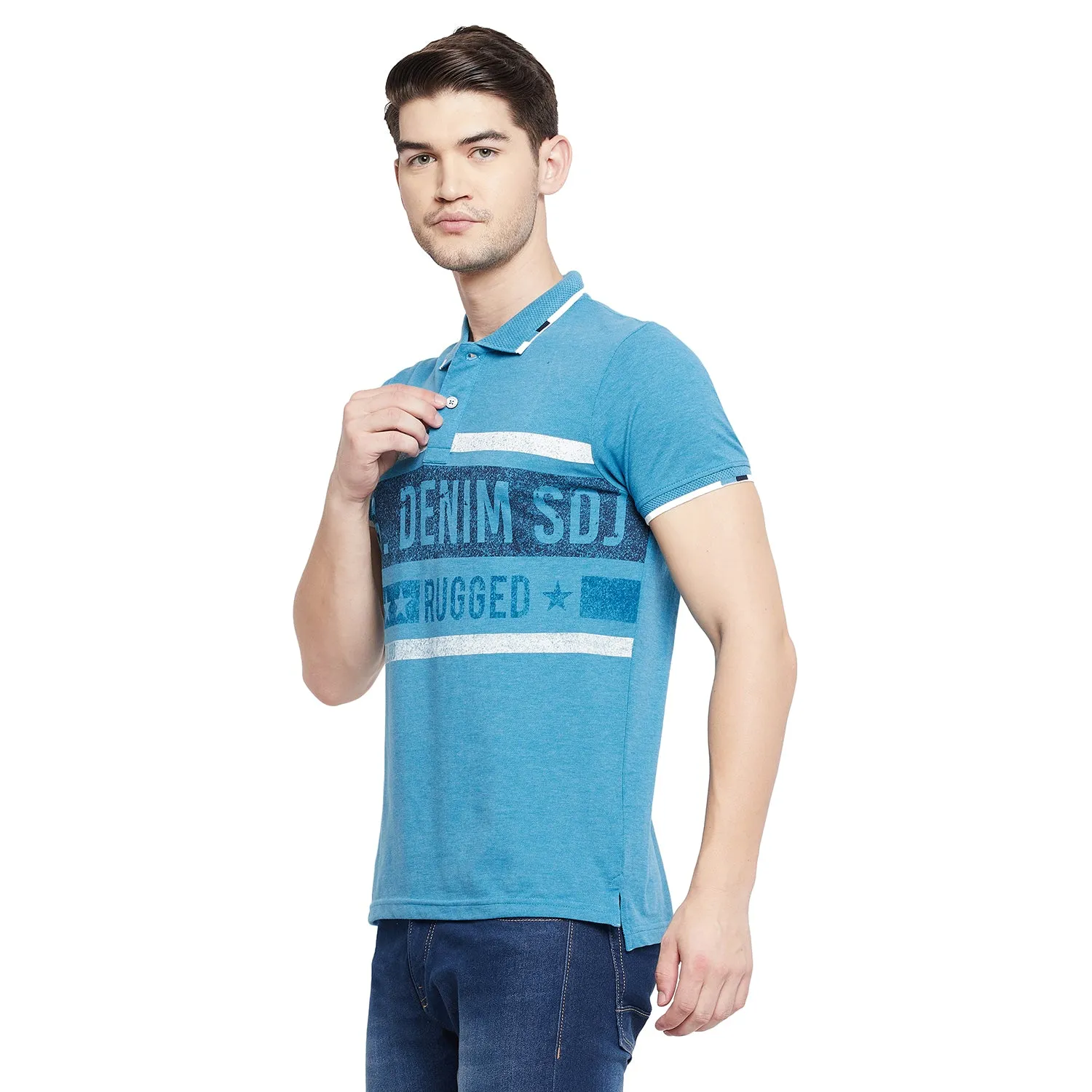 Duke Stardust Men Half Sleeve T.Shirt (LQSD4123)