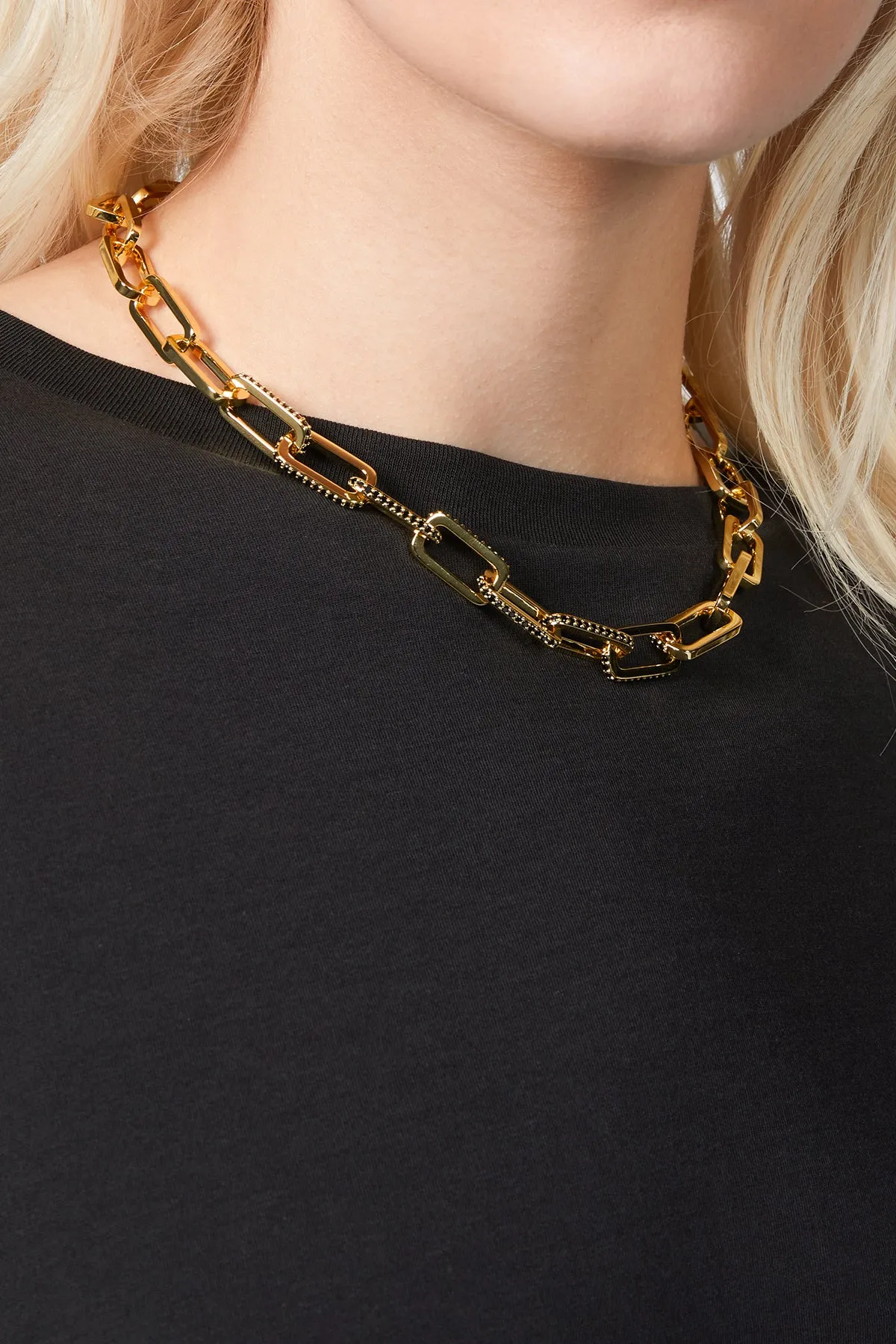DYLAN GEMSTONE LINK NECKLACE