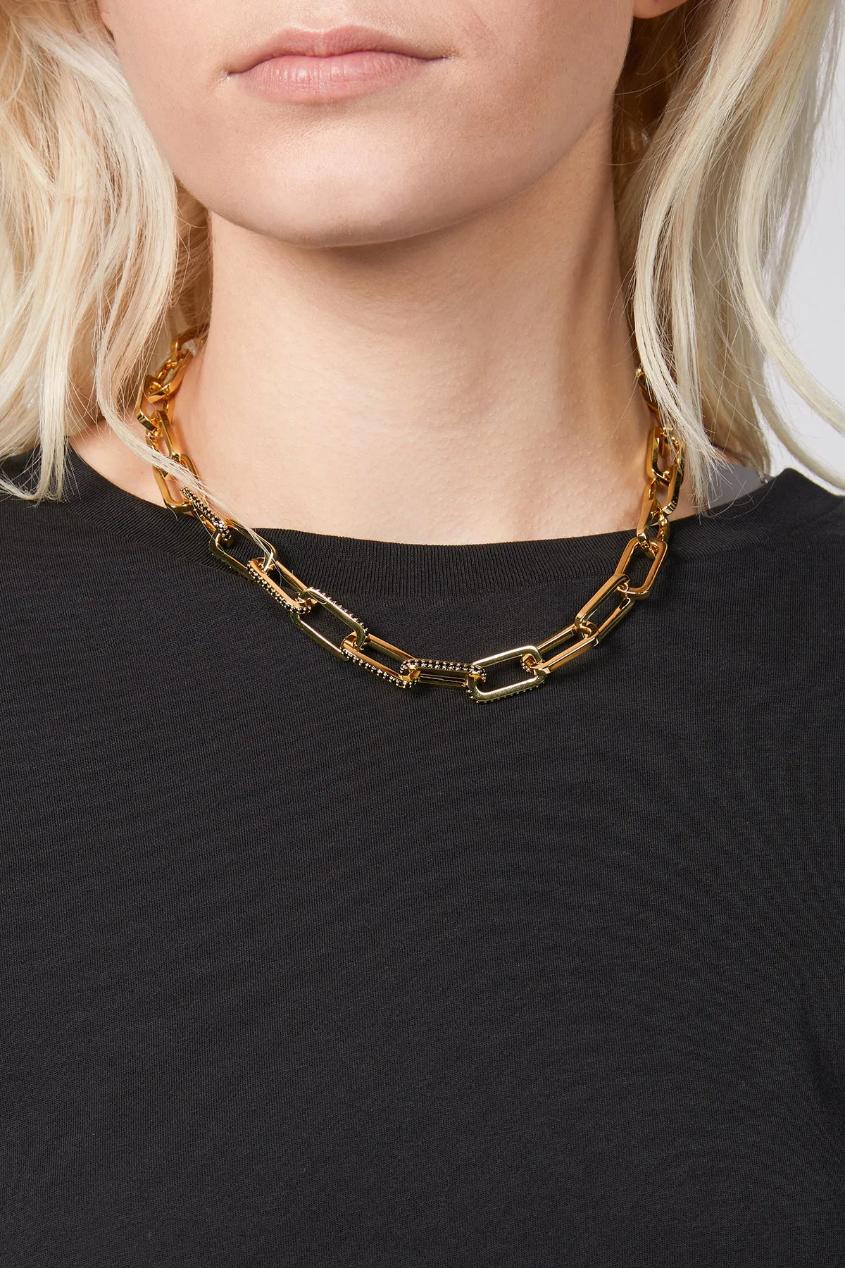 DYLAN GEMSTONE LINK NECKLACE