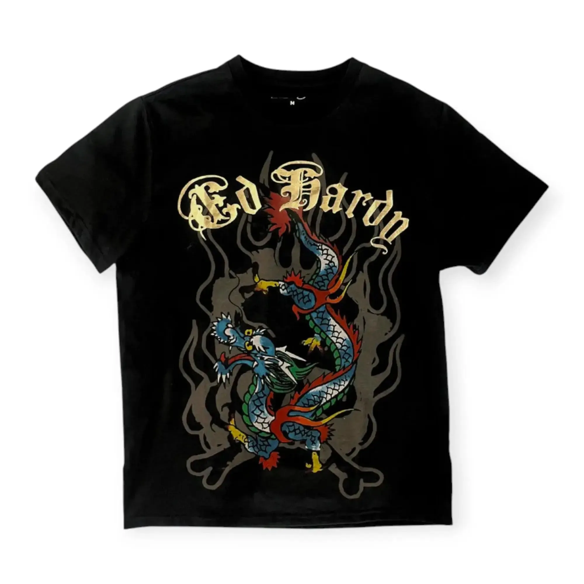 Ed Hardy Men Dragon SS Tee (Black)