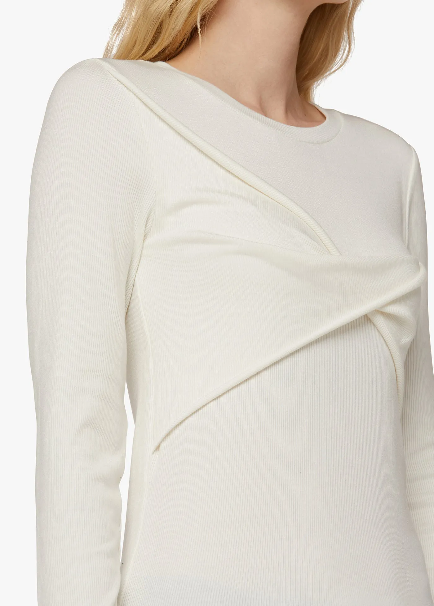 ELLIE TWIST FRONT LS TOP