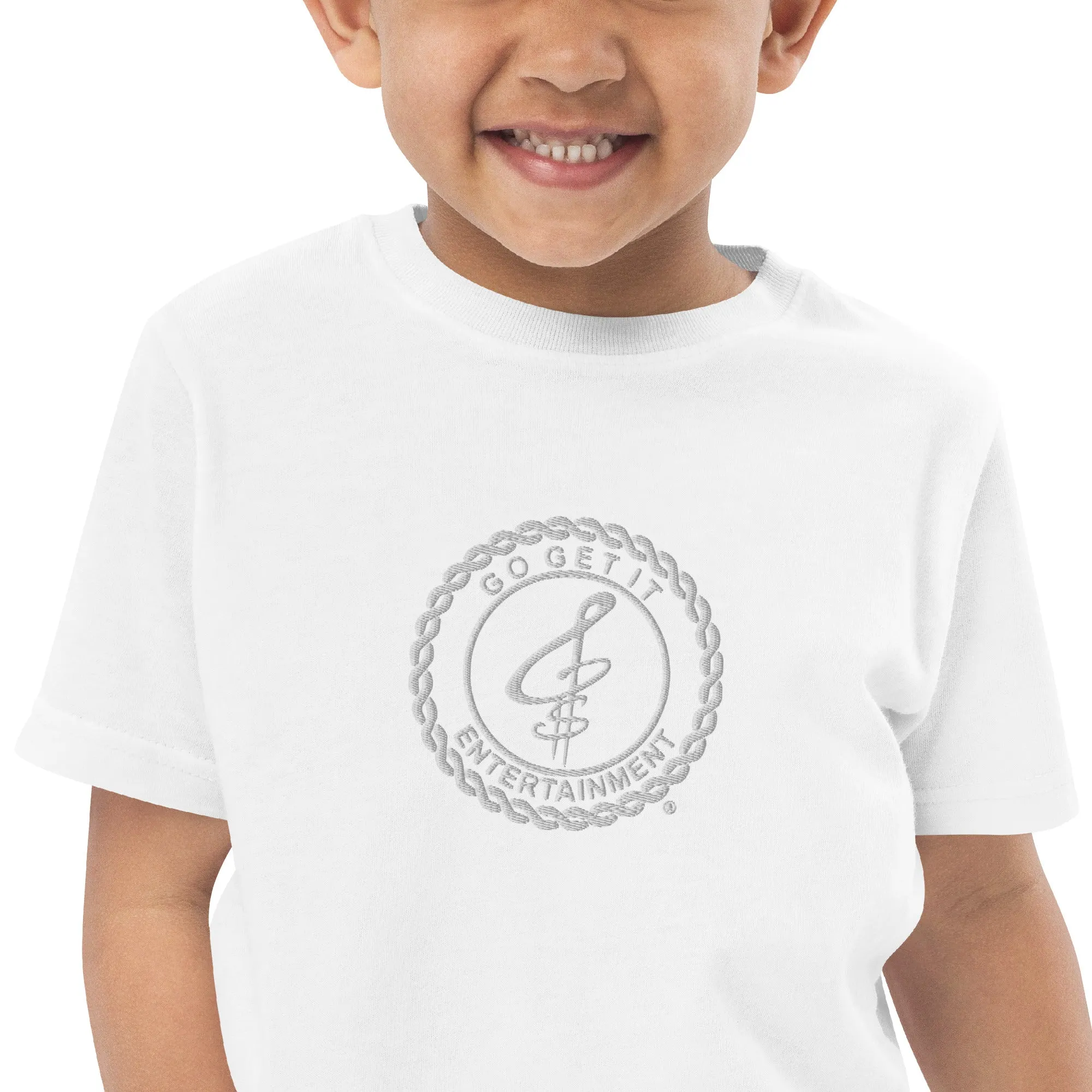 Embroidered Toddler Jersey T-Shirt