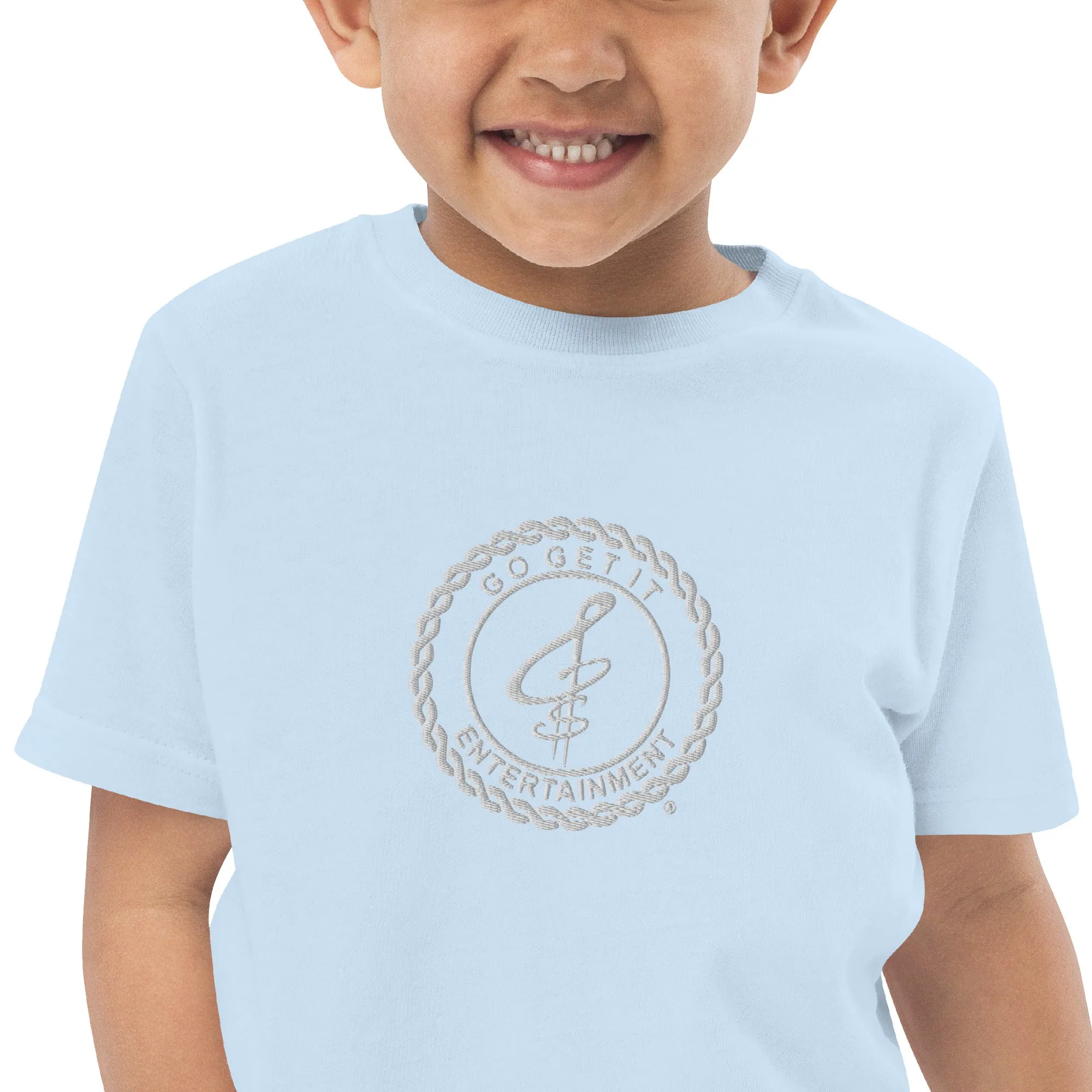 Embroidered Toddler Jersey T-Shirt