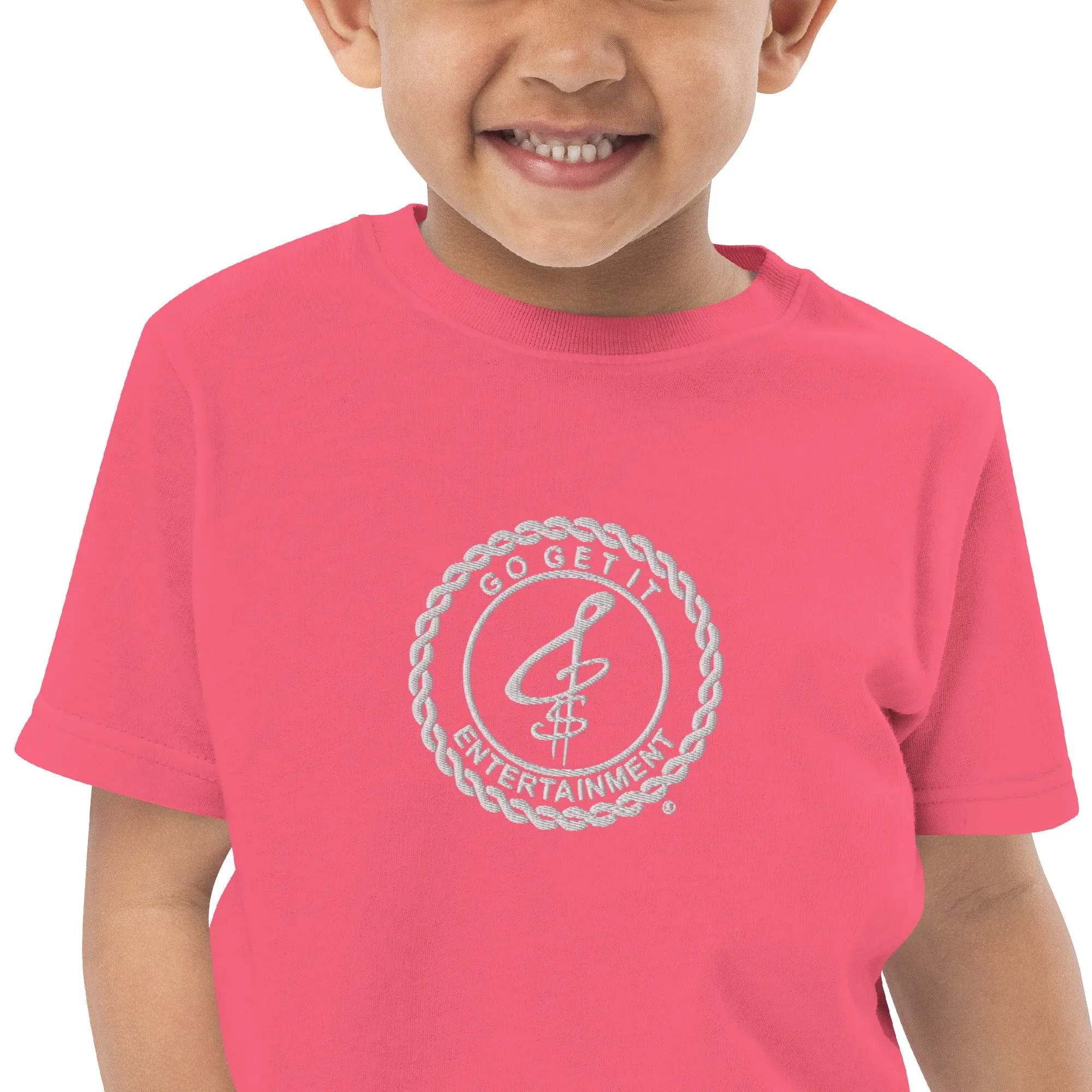 Embroidered Toddler Jersey T-Shirt