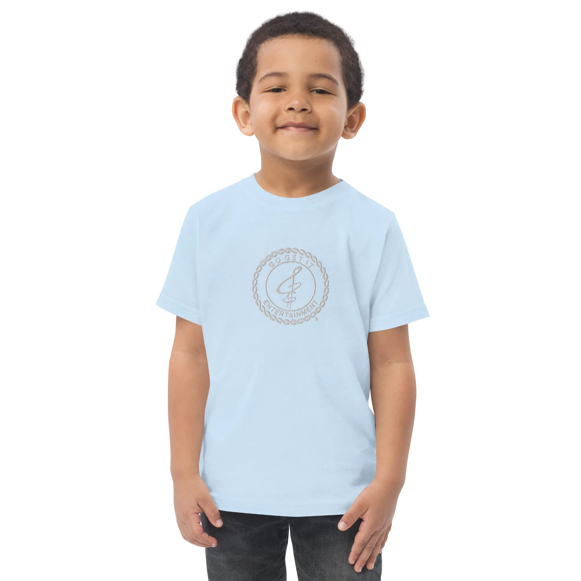 Embroidered Toddler Jersey T-Shirt
