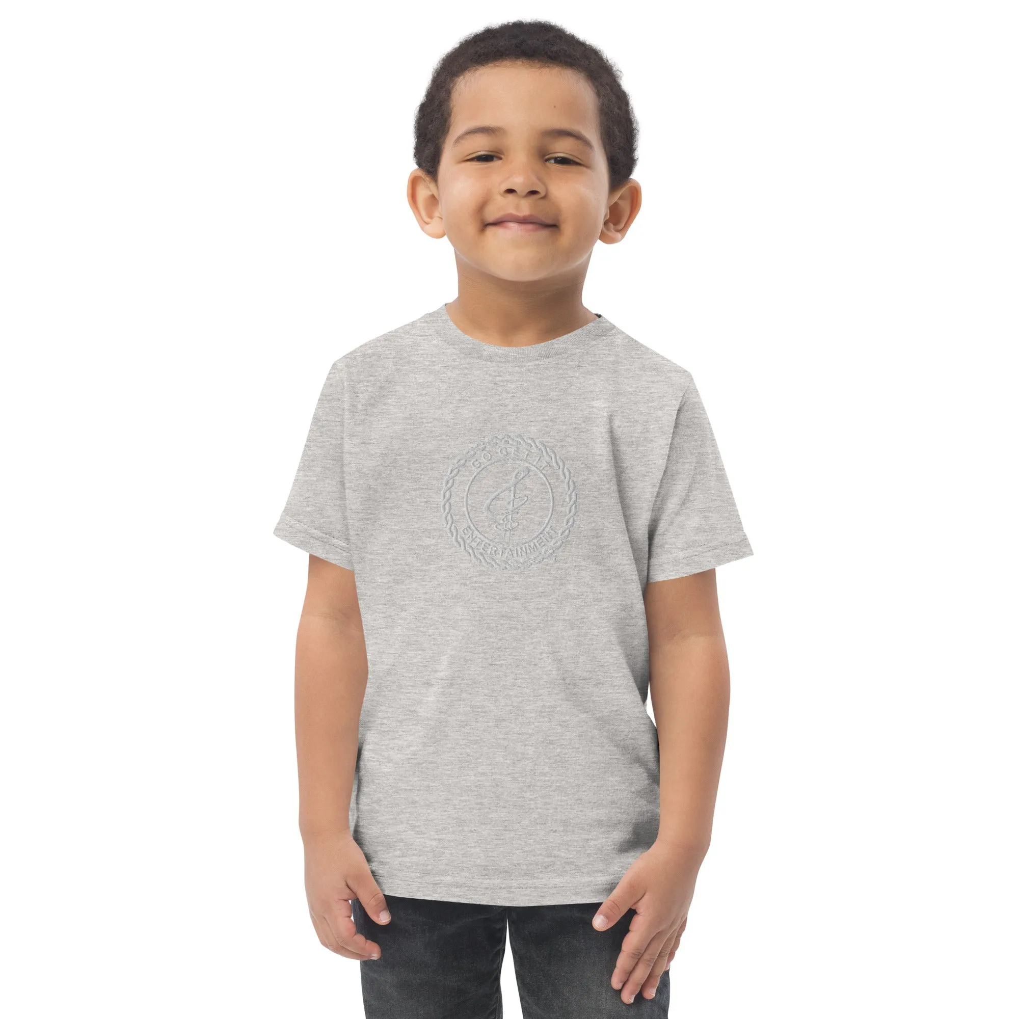 Embroidered Toddler Jersey T-Shirt