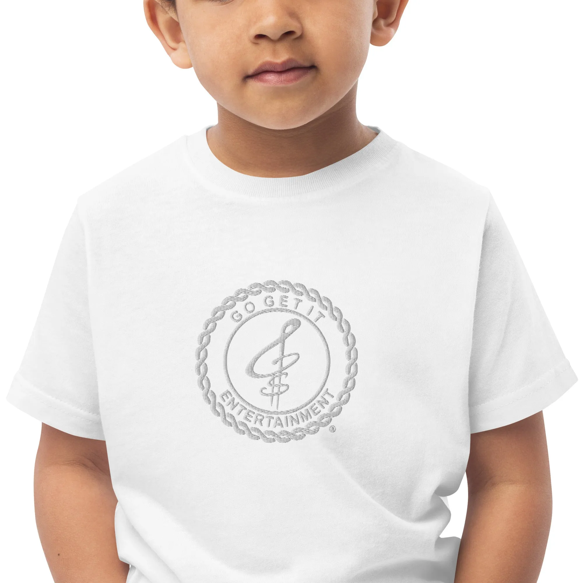 Embroidered Toddler Jersey T-Shirt