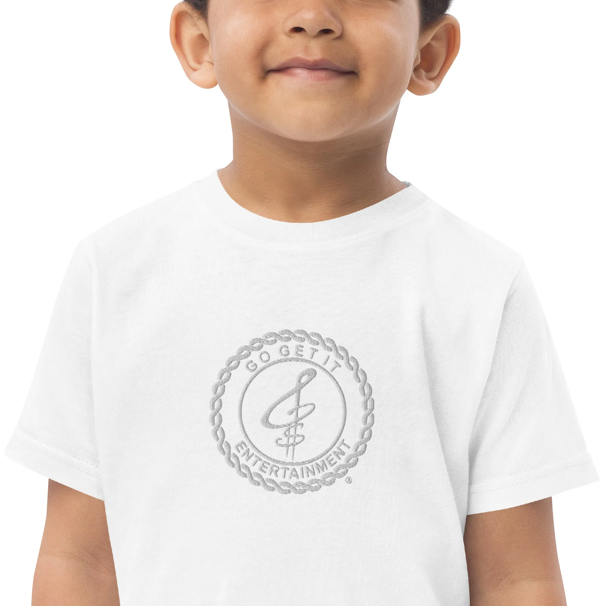 Embroidered Toddler Jersey T-Shirt