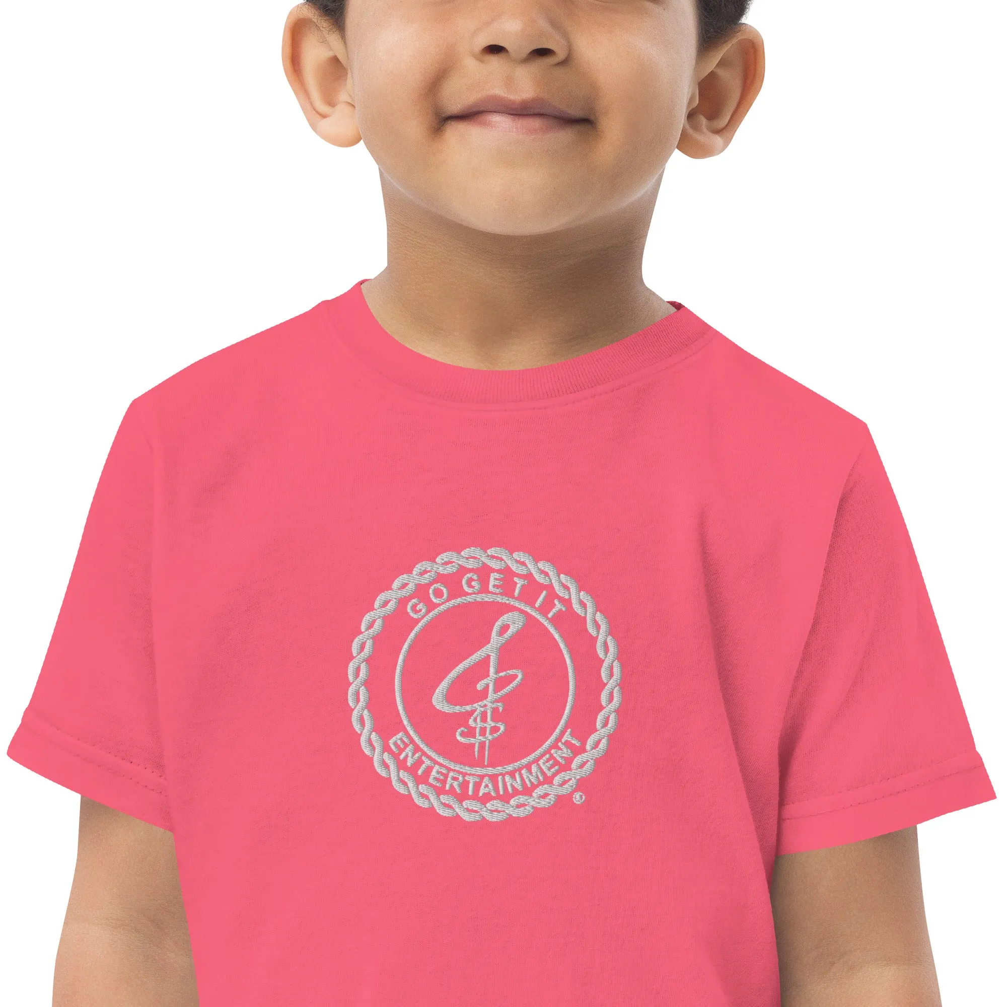 Embroidered Toddler Jersey T-Shirt