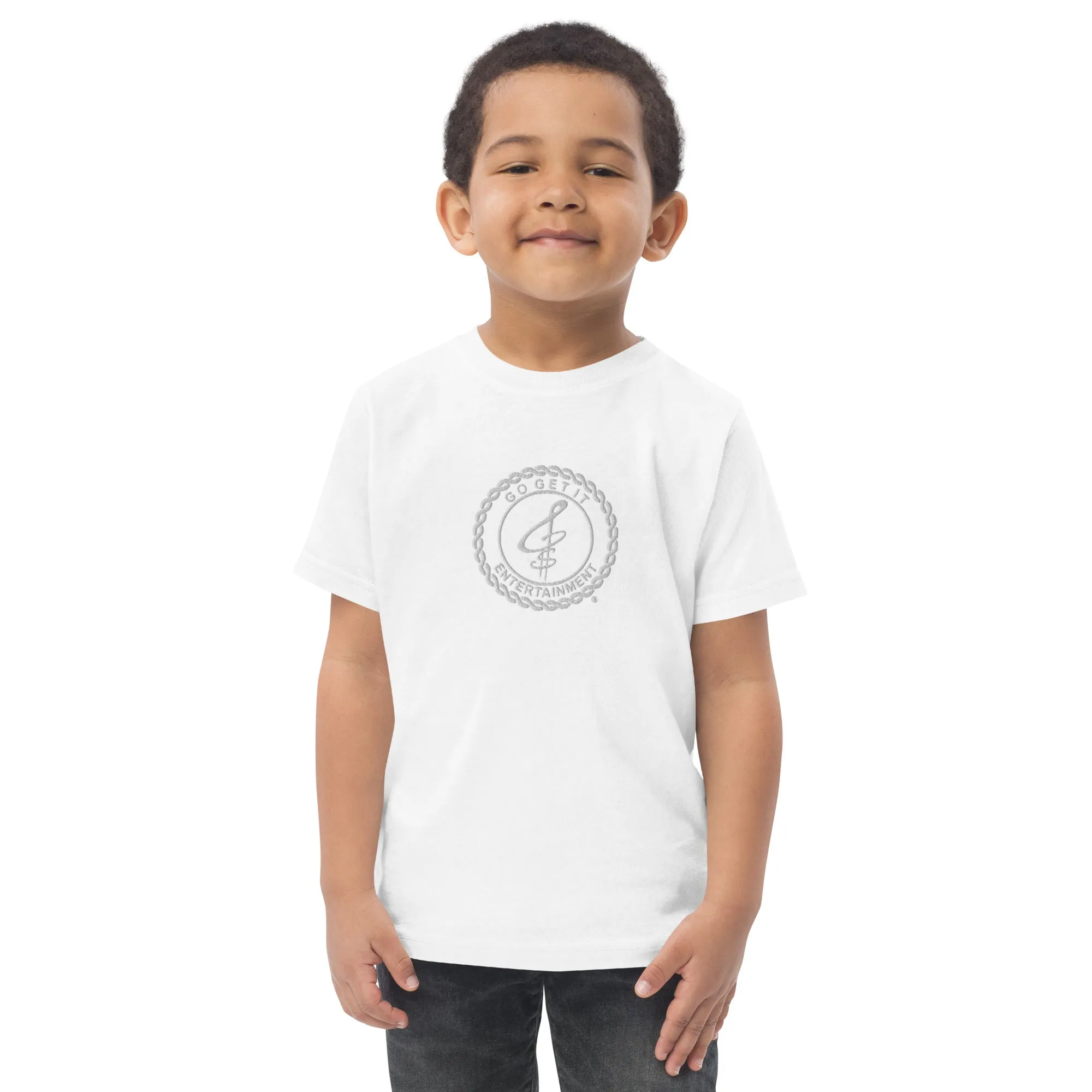 Embroidered Toddler Jersey T-Shirt