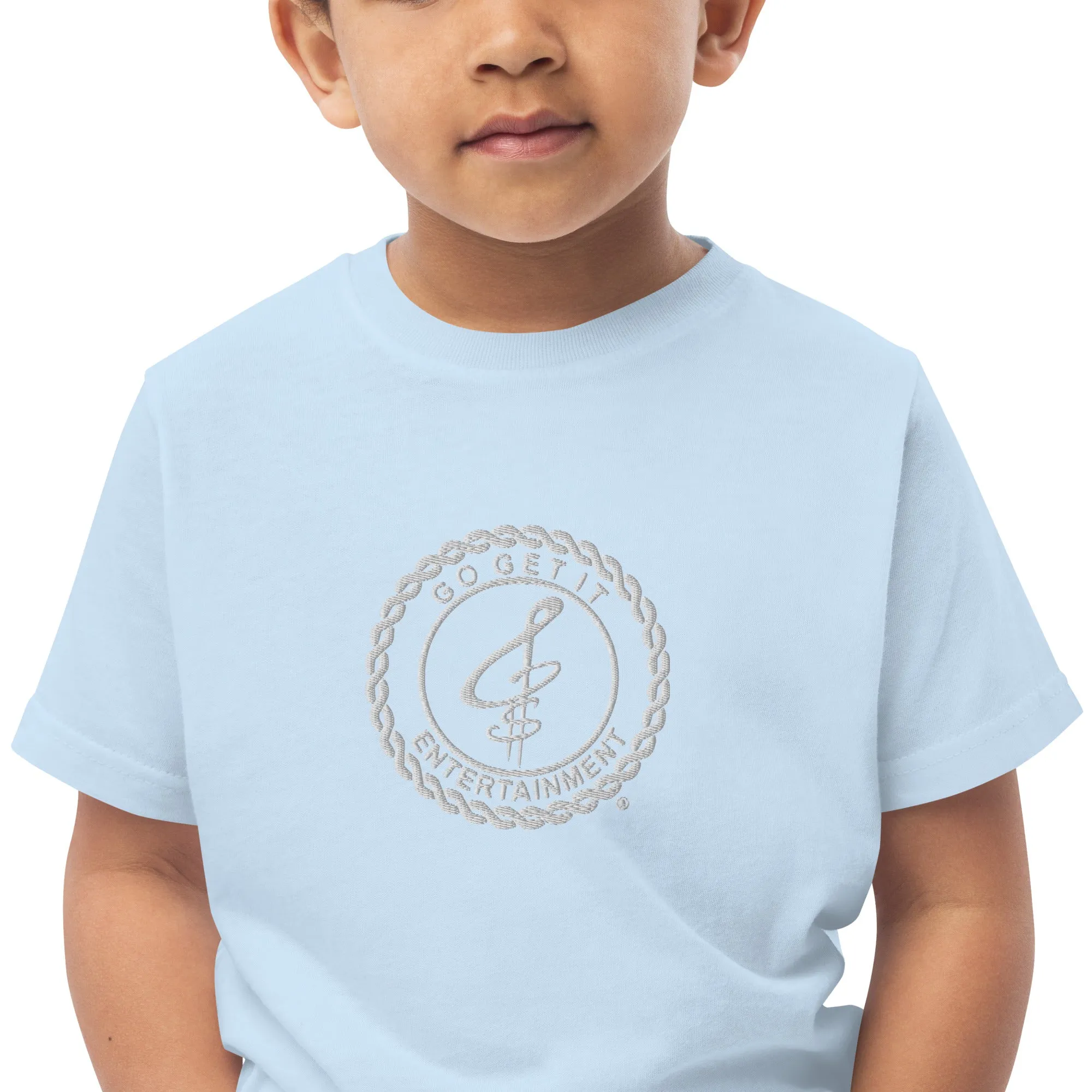 Embroidered Toddler Jersey T-Shirt