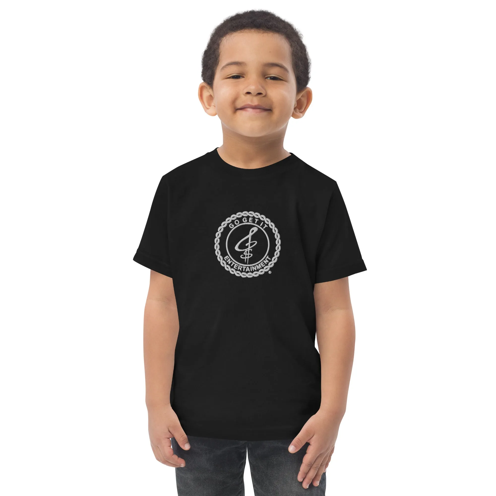 Embroidered Toddler Jersey T-Shirt