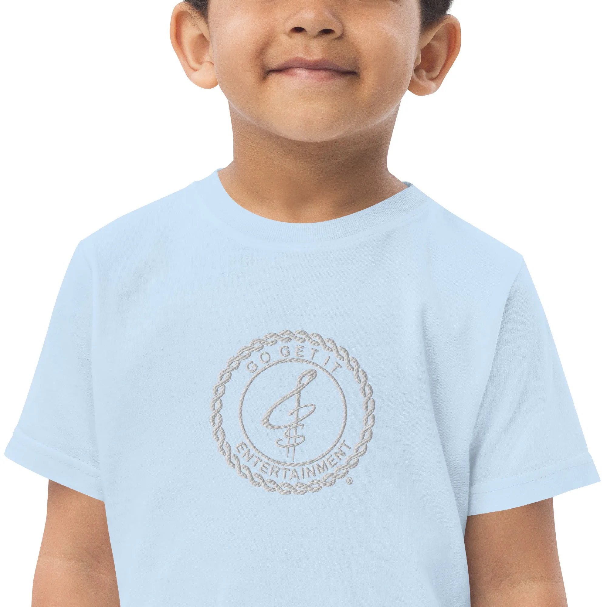 Embroidered Toddler Jersey T-Shirt