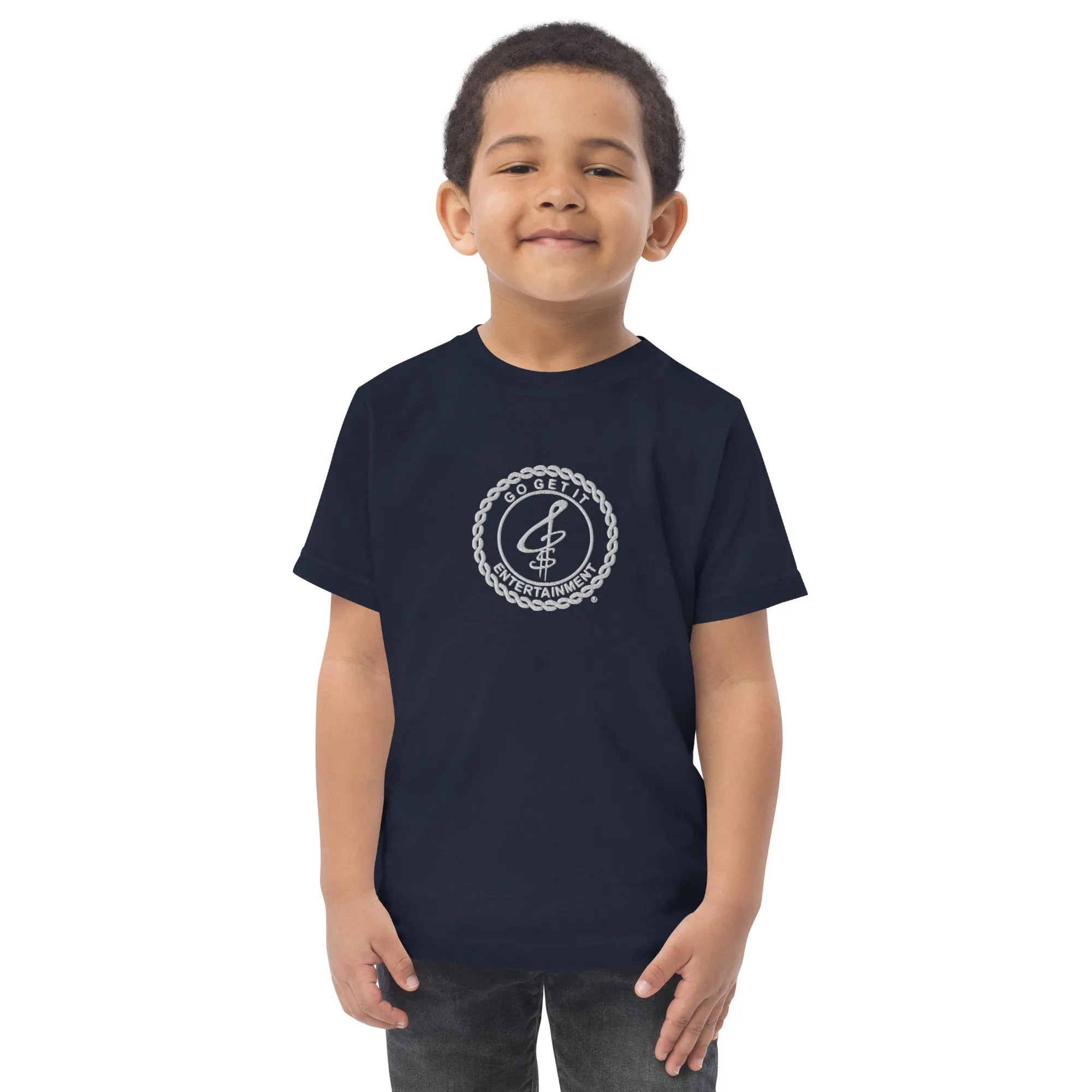 Embroidered Toddler Jersey T-Shirt