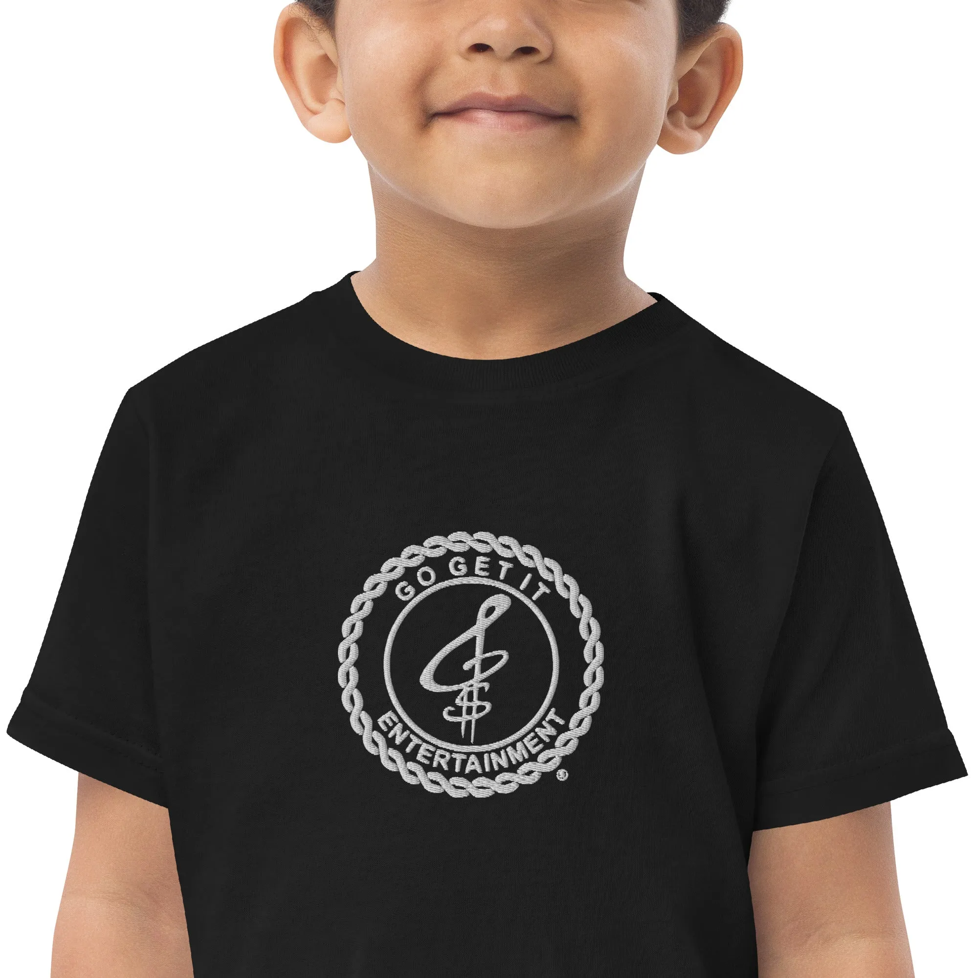 Embroidered Toddler Jersey T-Shirt
