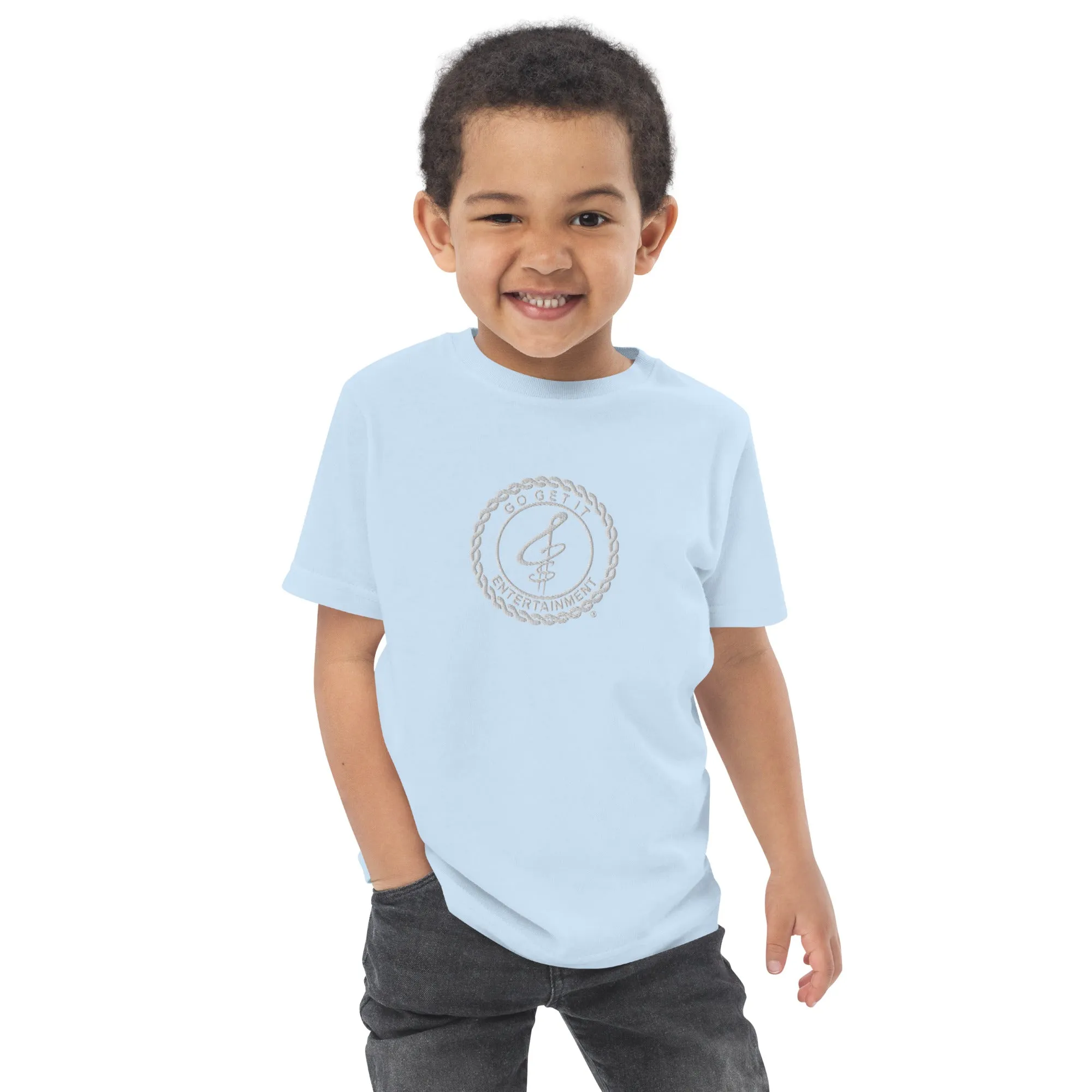 Embroidered Toddler Jersey T-Shirt