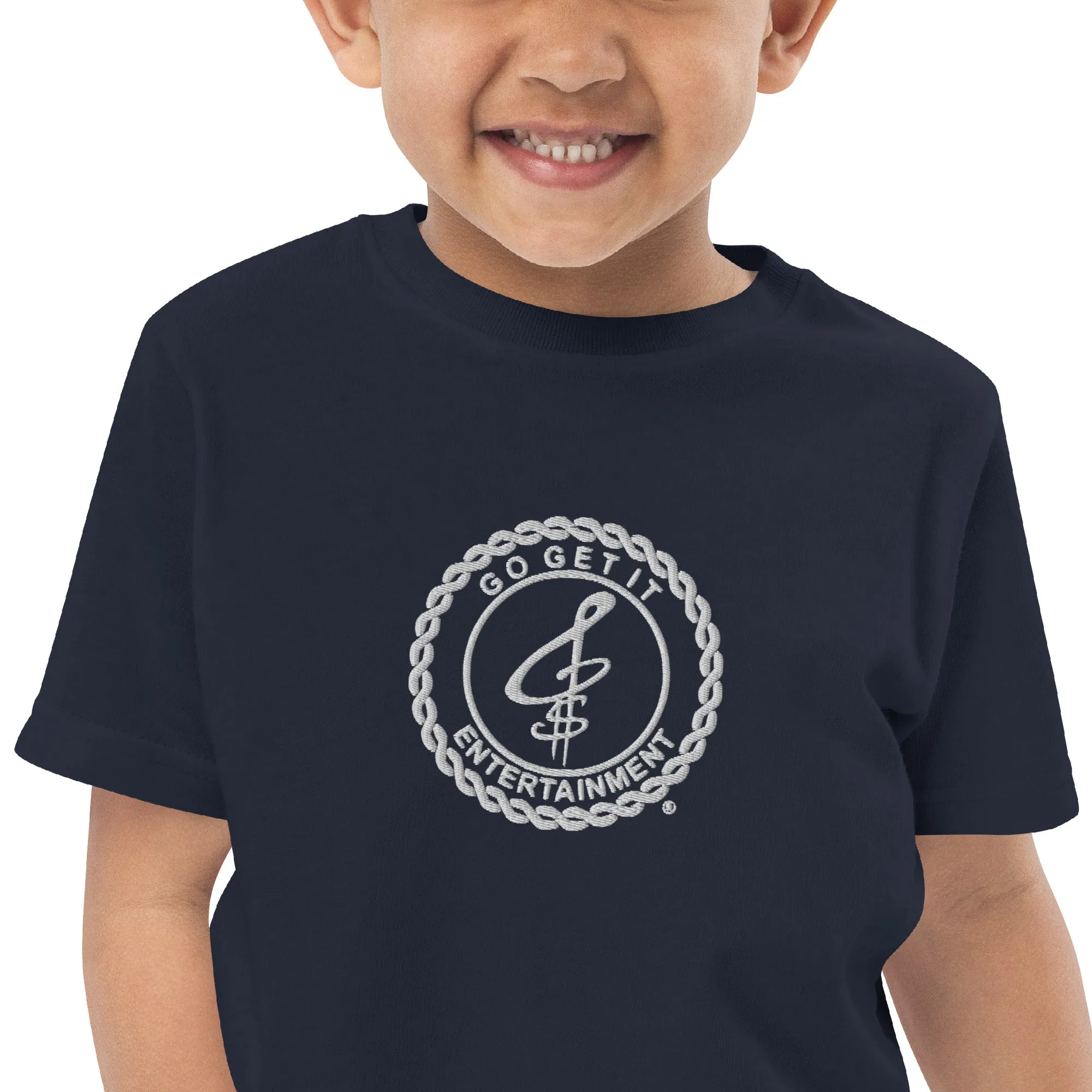 Embroidered Toddler Jersey T-Shirt