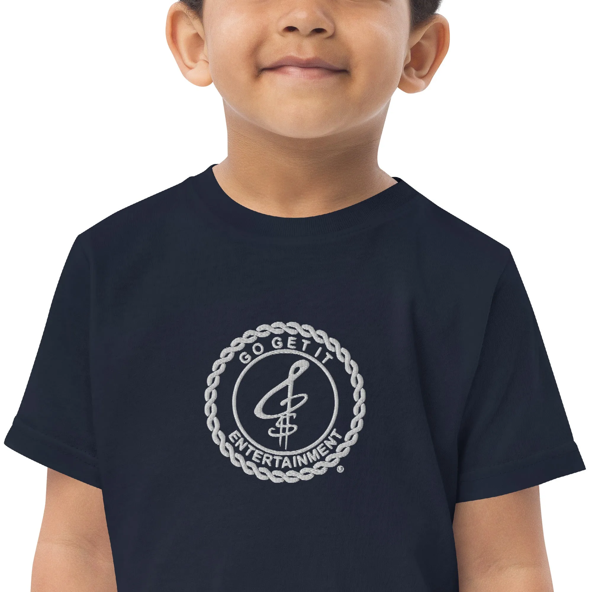 Embroidered Toddler Jersey T-Shirt