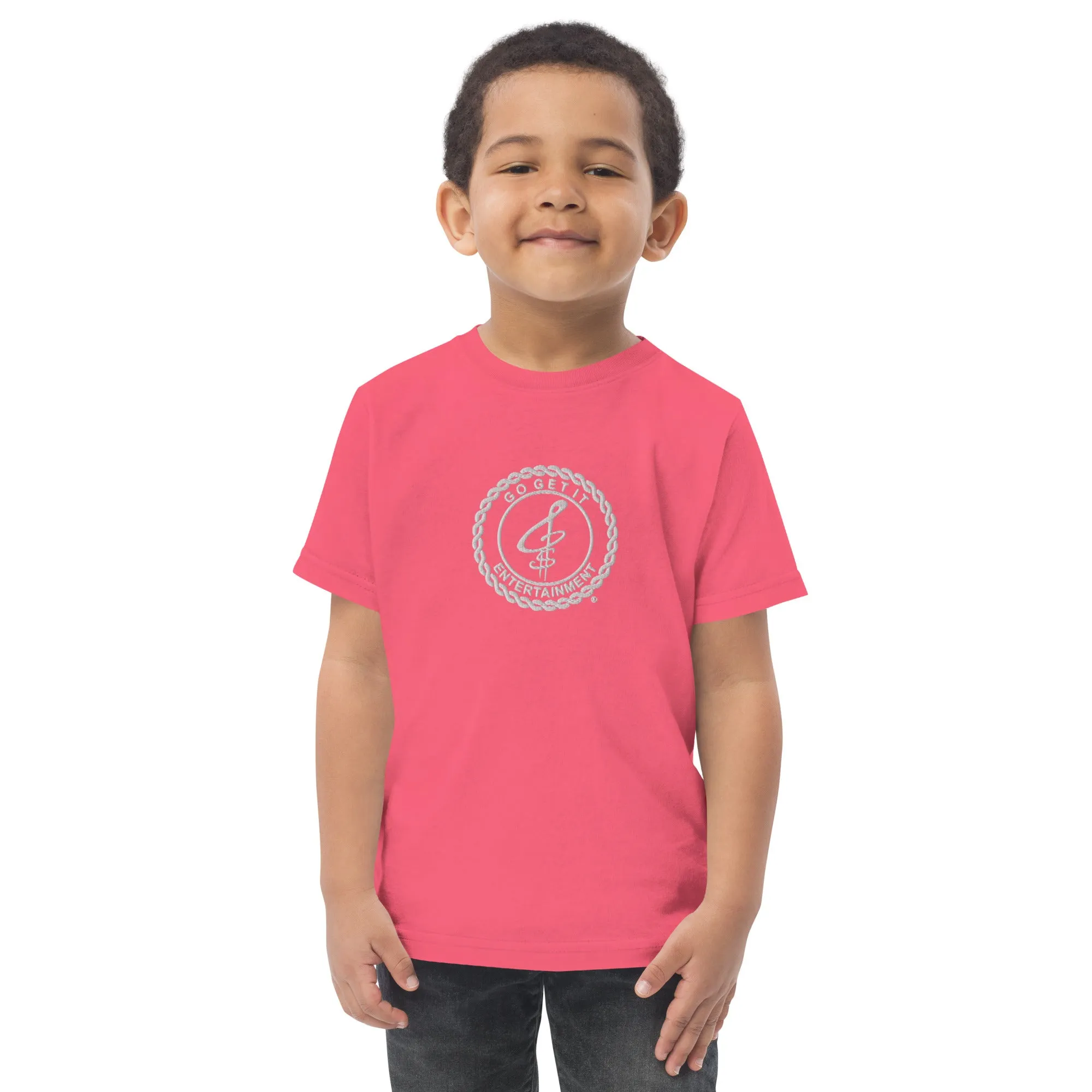 Embroidered Toddler Jersey T-Shirt