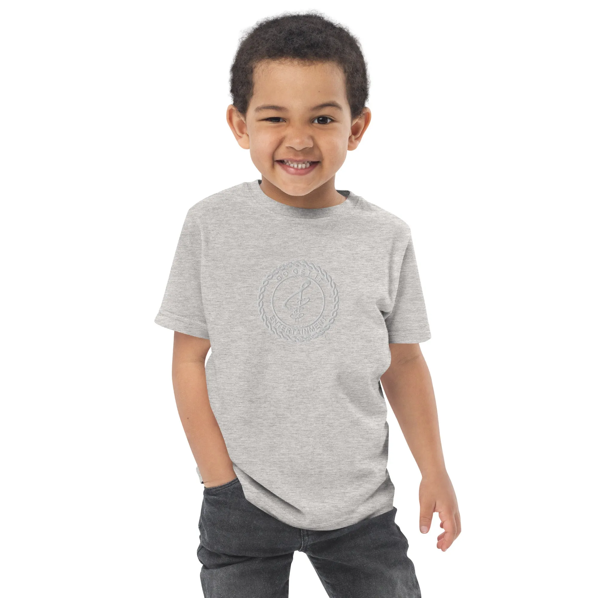 Embroidered Toddler Jersey T-Shirt