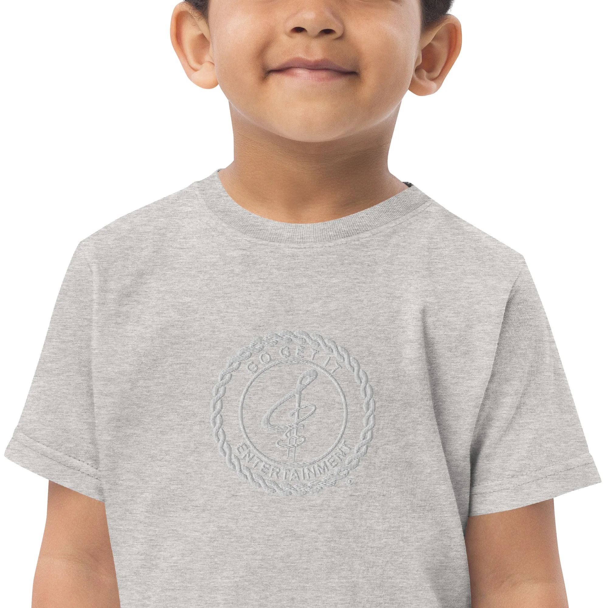 Embroidered Toddler Jersey T-Shirt