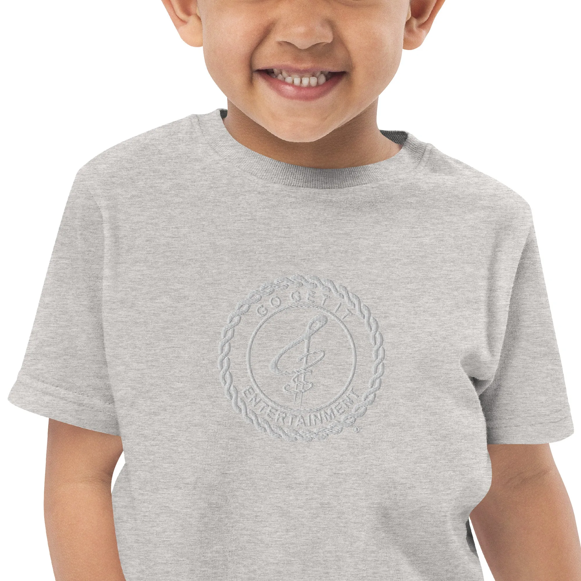 Embroidered Toddler Jersey T-Shirt