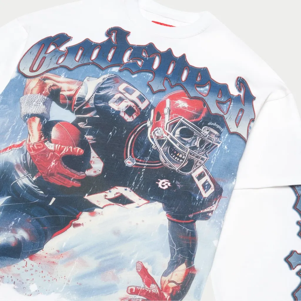 Endzone Dual Layered T-Shirt (Snow)