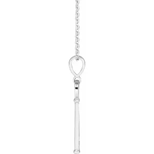 Engravable Key 16-18" Necklace or Pendant 87760