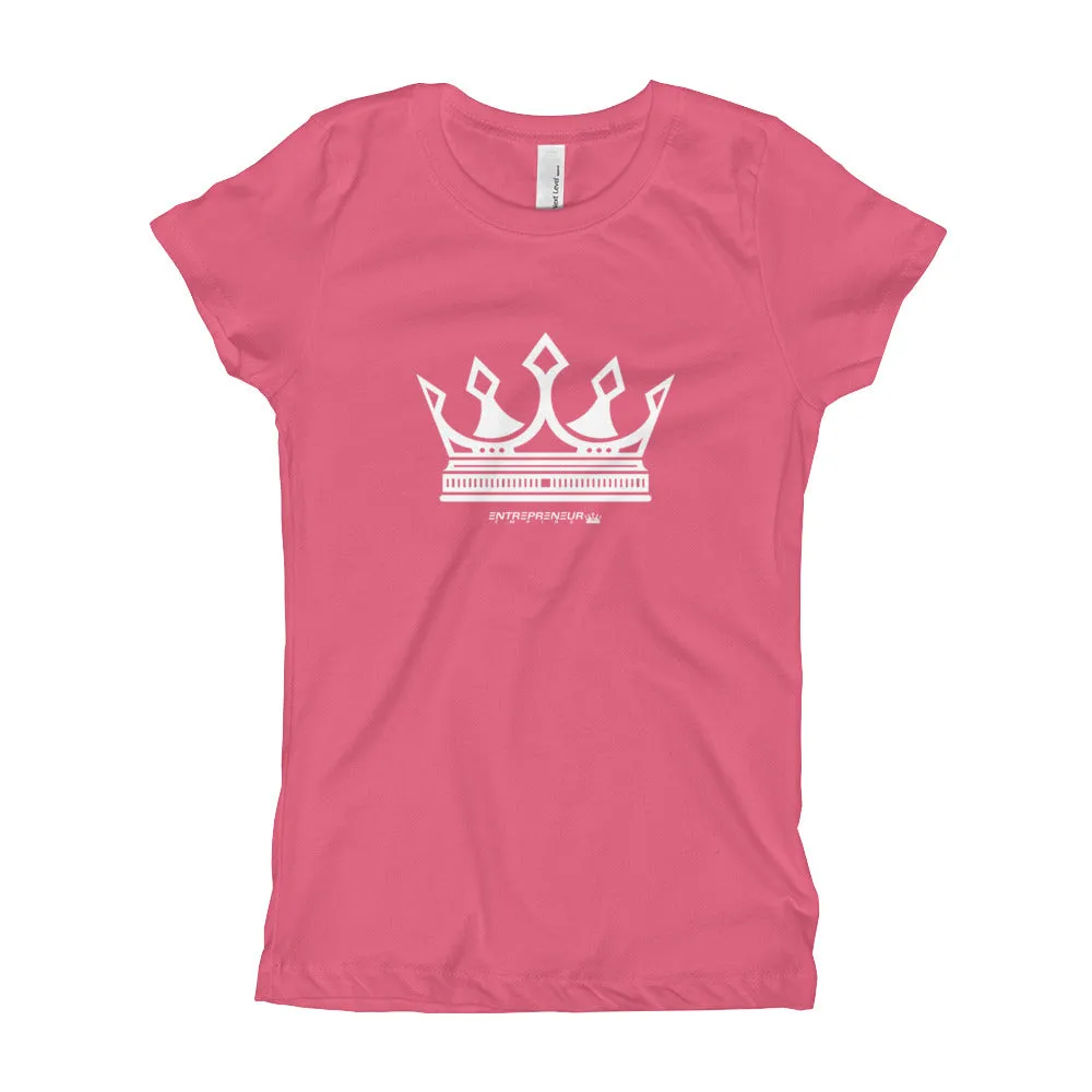 Entrepreneur Empire Girl's T-Shirt - Black /Pink