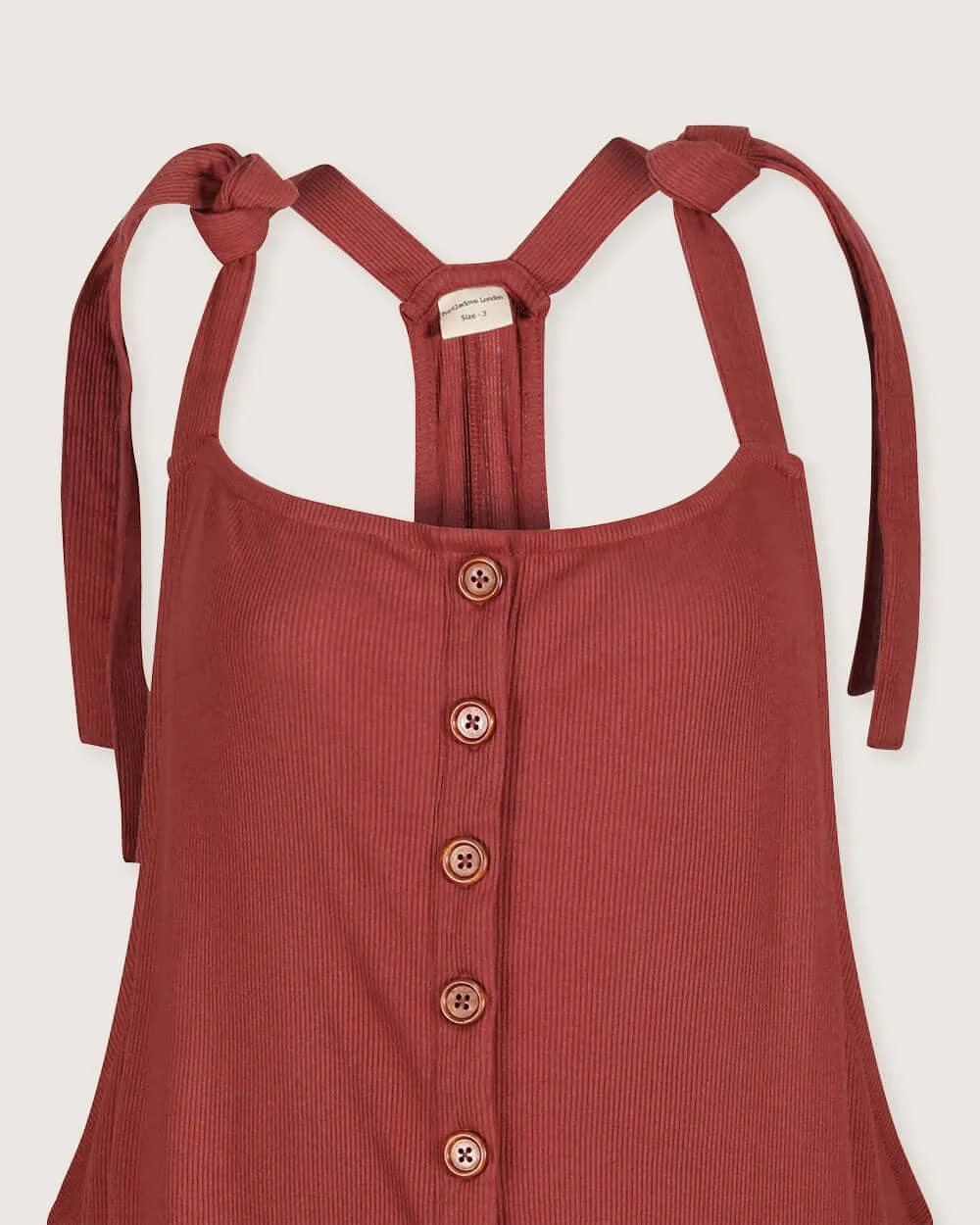 Erin Brick Dungarees