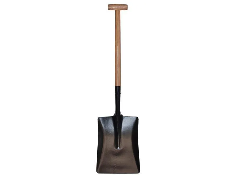 Faithfull Open Socket Square Shovel No.4 T Handle