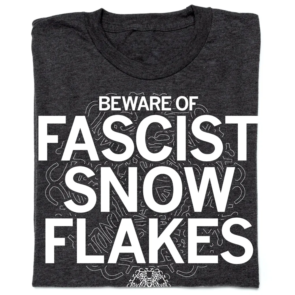 Fascist Snowflakes Stacked Text Logo