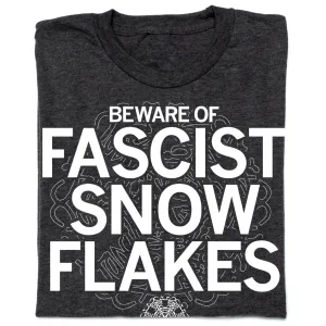 Fascist Snowflakes Stacked Text Logo