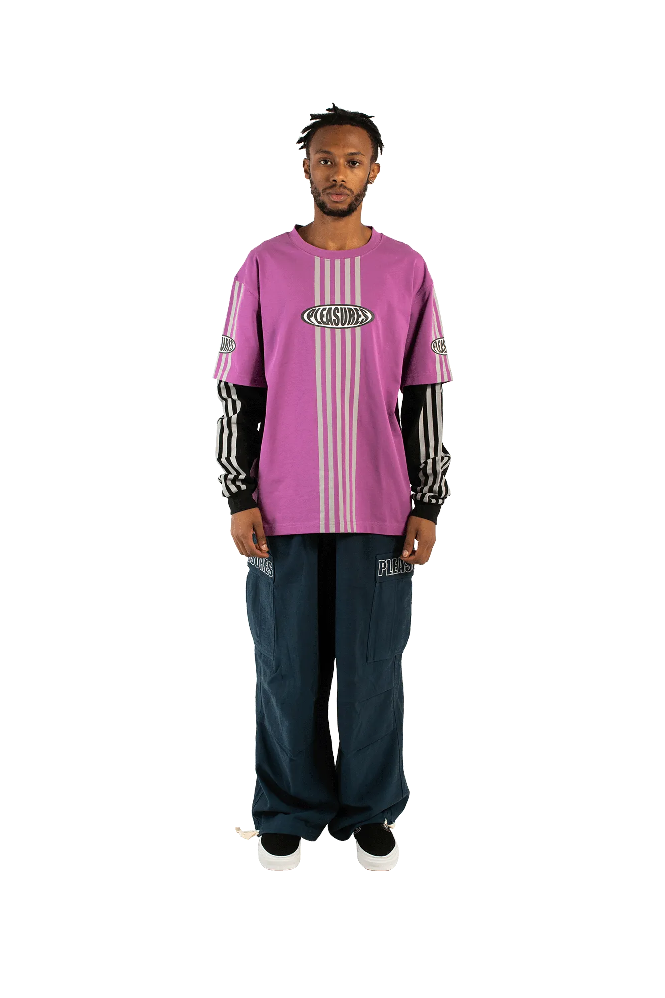 Faux Layered Longsleeve T-Shirt