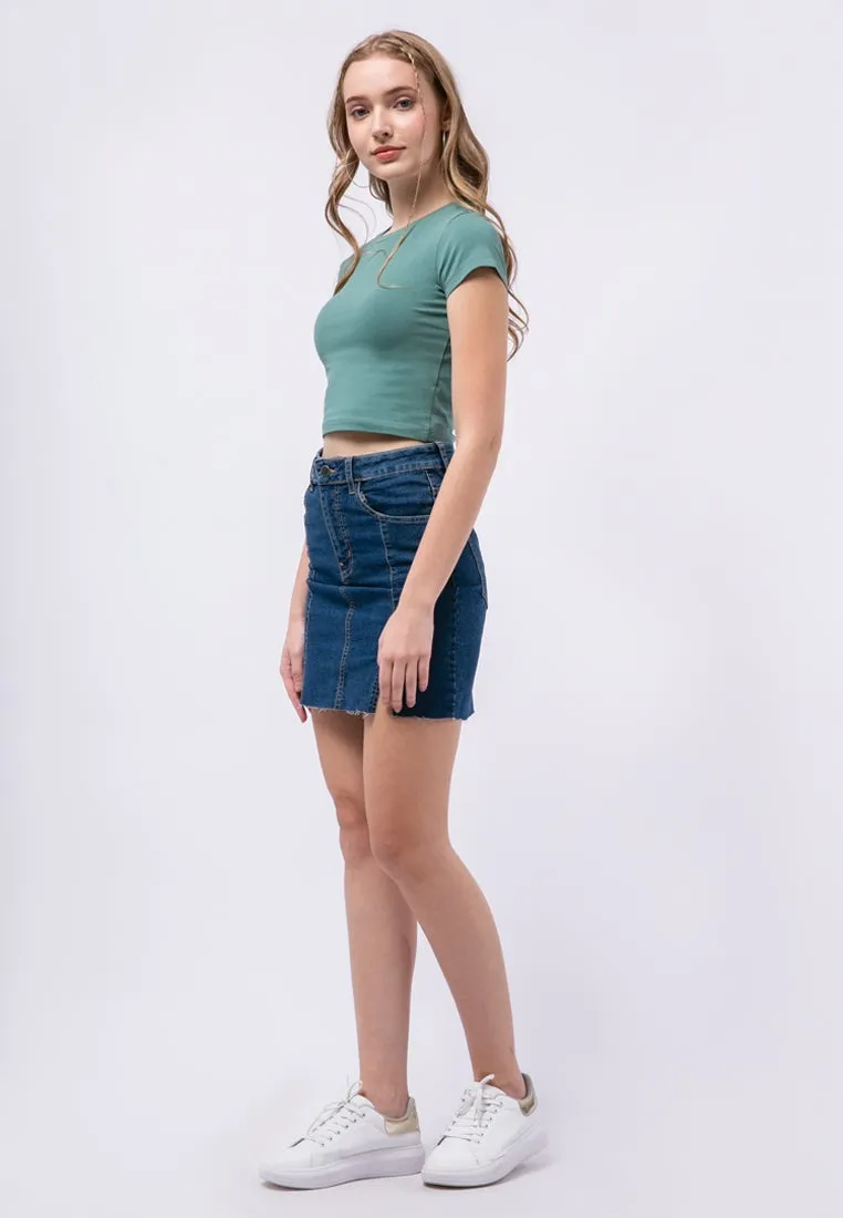 Fitted Crop T-shirt