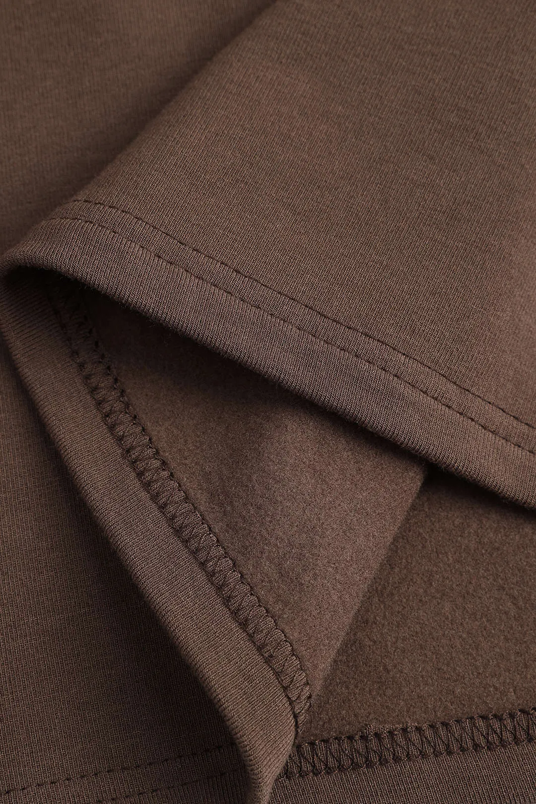 Fitted Mock Neck Long-Sleeve Top in Viscose