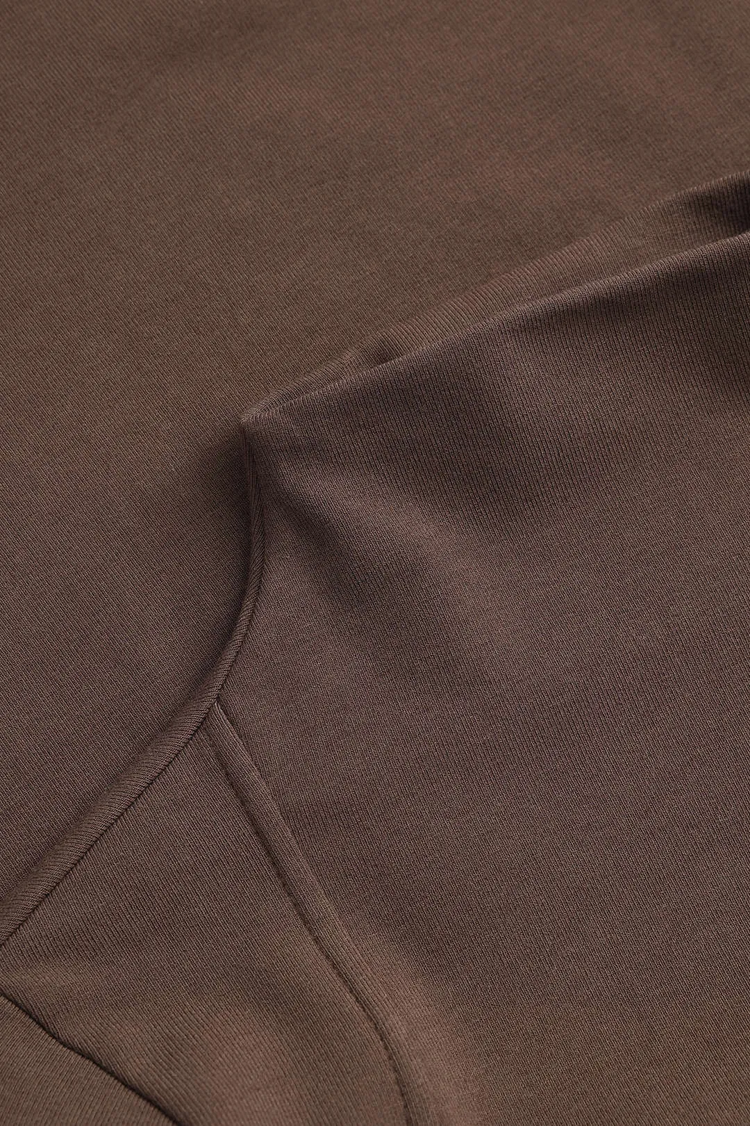Fitted Mock Neck Long-Sleeve Top in Viscose