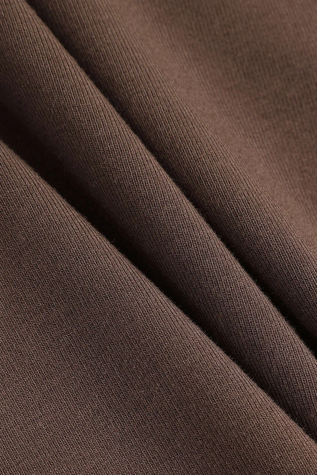 Fitted Mock Neck Long-Sleeve Top in Viscose