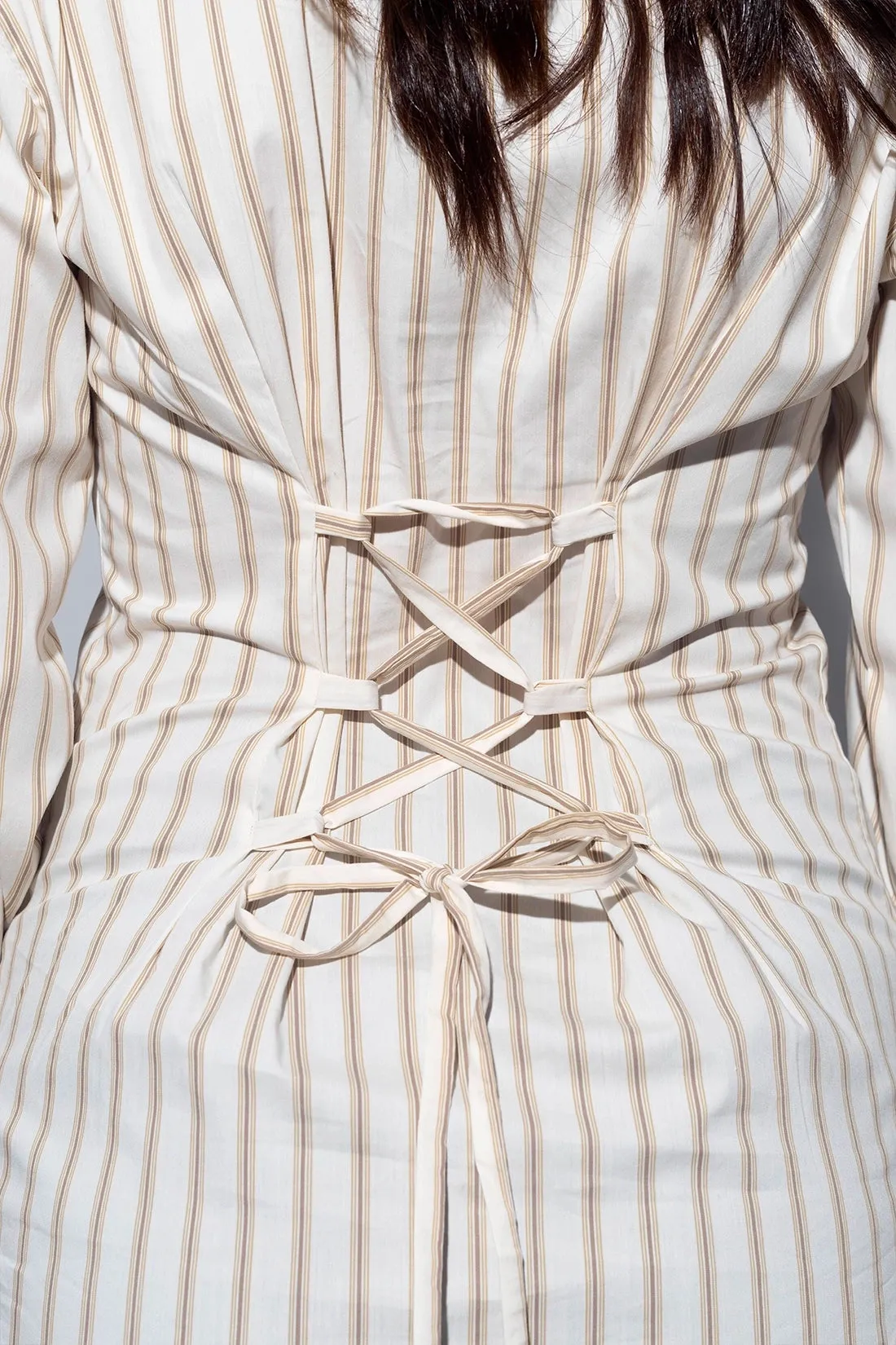 Fitted Shirt With Tying Detail