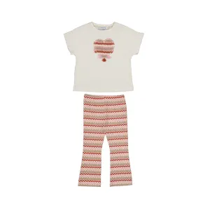 Flare ankle Leggings Set 3.709