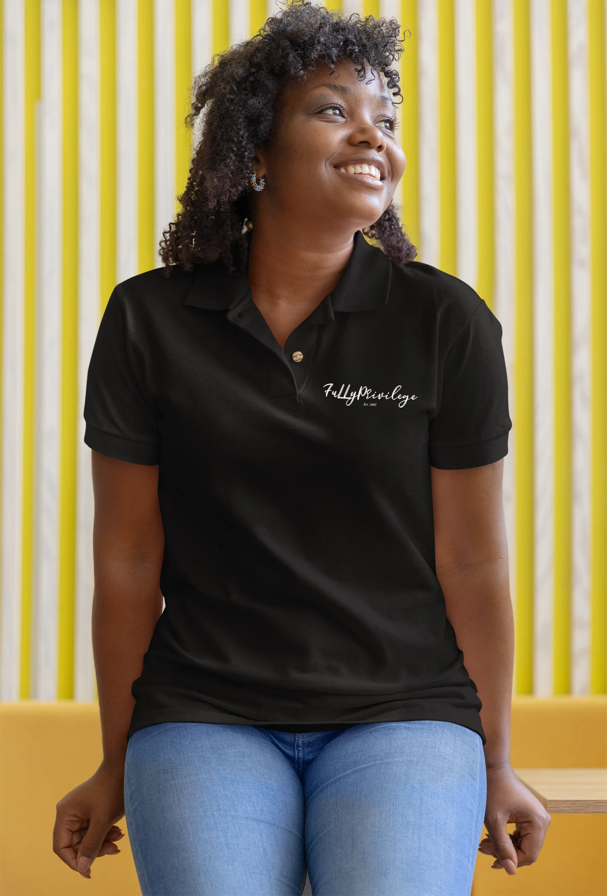 FP Premium Womens Polos (Dark)