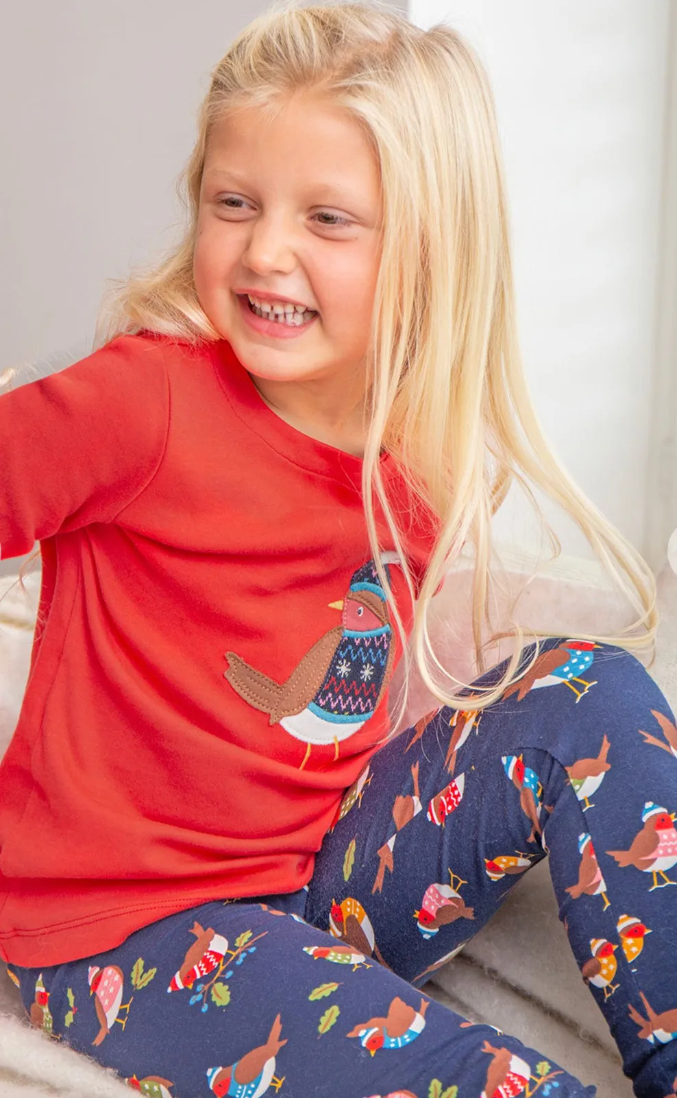 Frugi Anna Robin T-Shirt Tta153