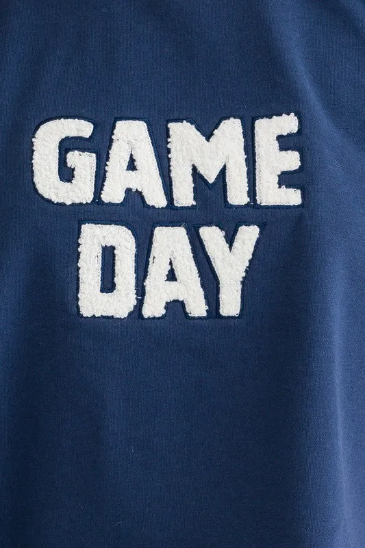 Game Day Flocking Terry T-Shirt - Final Sale